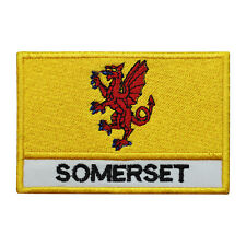 Somerset County Flag Patch Iron On Patch Sew On Badge Embroidered Patch picture