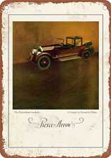 METAL SIGN - 1921 Pierce-Arrow Vintage Ad 02 - Old Retro Rusty Look picture