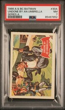 Batman 1966 A Series Undone by an Umbrella (The Penguin) #30A PSA 7 picture