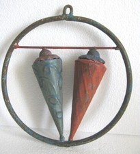 Antique trade store display advertisement sign vintage Ice cream Cones . picture