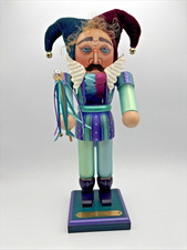 Vintage Susan Milford 1991 Jester Nutcracker Signed 535/2000 Christmas HTF picture