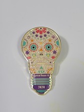 Destination Imagination Pin Central Texas DI 2020 Sugar Skull Light Bulb picture