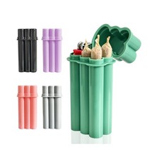 Moisture-Proof 1-1/4 & King Size Cigarette Holder Case - Stylish Green Design picture