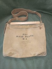 WWII M3 M5 60mm Mortar canvas baseplate bag picture