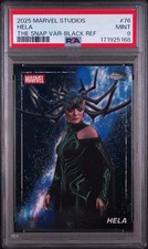 2025 Marvel Studios Hela 4/10. PSA 9 Mint. Population 1 Color Match picture