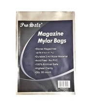 (50-Pack) Pro Safe Magazine Size Mylar Bags 8-5/8