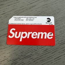 NY MTA Subway & Bus MetroCard: Supreme picture