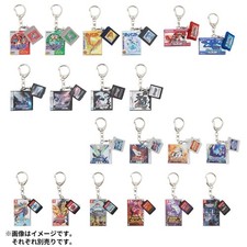 Pokemon Center Game Card Cartridge Keychain Collection All 20 Types Complete Set picture