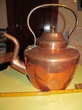 Antique Copper Tea Kettle - Late 1800's - With a Story? - Estate picture