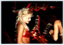 Vintage Photo Pretty Young Woman Exotic Dancer At Strip Club 1990's DST116 i picture