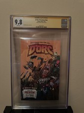 D'ORC #1 PREVIEW ASHCAN ONE PER STORE 2025 CGC 9.8 Signed Brett Bean picture