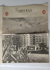 Vintage The Copley Plaza Hotel Travel Brochure Boston, Ma. picture