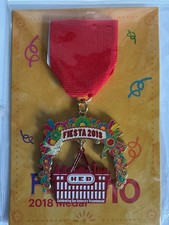 HEB Fiesta Medal 2018 San Antonio Texas Tricentennial Collectible H-E-B NEW picture