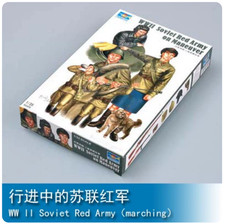 Trumpeter 1/35 00412 Soviet Red Army Marching Model Kit picture