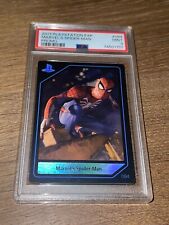 2017 PLAYSTATION EXPERIENCE PROMO MARVEL'S SPIDERMAN #084 PSA 9 MINT RARE picture