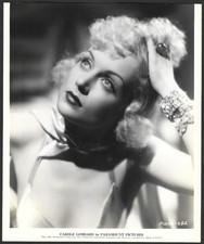 CAROLE LOMBARD VINTAGE ORIGINAL PHOTO HOLLYWOOD ACTRESS 1934 GORGEOUS PORTRAIT picture