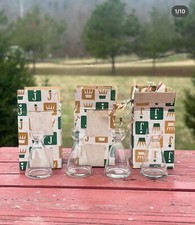 NOS 1960s VINTAGE DRINKING GLASSES - Boilermakers Drinking Glasses - Odd Barware picture