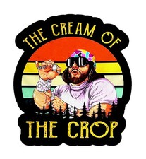 WWE Macho Man Randy Savage Wrestling Water Resistant Sticker WWF WCW AEW NXT picture