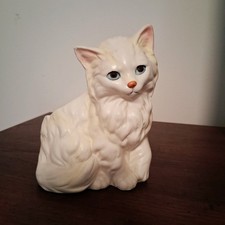 Vintage Napcoware C6718 Persian Cat Planter Japan 5.5