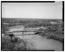 Photo:Richmond Texas Brazos River Bridge US 90A Aerial View 1910s picture