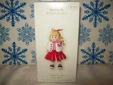 HALLMARK MADAME ALEXANDER #12 SERIES 2007 CHRISTMAS ORNAMENTS CHERRY PARFAIT picture
