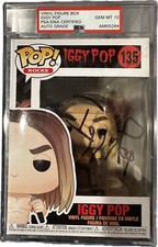 Funko Pop Rocks Iggy Pop Signed, PSA GEM MINT 10 Encapsulation, Graded 1:1 RARE picture