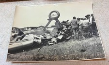 Vintage 1929 Ford Tri-Motor Airplane Crash Photo Lot San Diego Maddux Air Lines picture