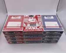 Paulson Playing Cards NEW UBet Casino (72 Decks) - Red/Blue NOT CANCELLED picture