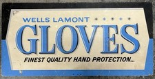 1940’s Wells Lamont Advertising Sign 