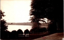 RPPC Indian Lake Dowagiac Michigan 1905 Lake View Real Photo Postcard picture