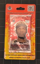 Snoop Dogg 2012 Platinum League Trading Card Sealed Blister Pack Artist RARE picture