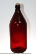 Vintage Quart Royal Ruby Anchorglass Anchor Hocking Beer Bottle No Deposit picture