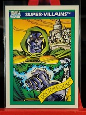 Dr. Doom 1990 Impel Marvel Universe Series I Super Villains #60 NM-Mint picture