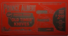 US General Mini Toolbox Custom Engraved Prince Albert Old Timer Knife Collector picture
