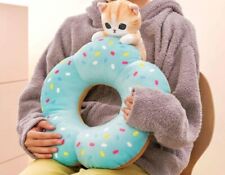 mofusand Ichiban Kuji Donut Cushion Prize A H450×W350×D230mm Japan New picture