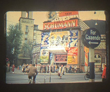 1952 Red Border Kodachrome 35mm Slide Cirkus Schumann Theatre Copenhagen Denmark picture