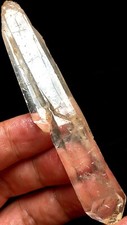 35g 1PC Himalayan Natural singing Lemurian Quartz Lemurian Crystal Point DT s144 picture