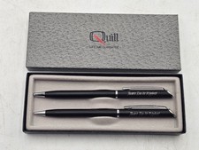 Quill Ball Point Pen Set Engraved Just Do it Right picture