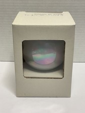 VTG-RARE BEAUTIFUL GLASS WHITE PEARLESCENT 4