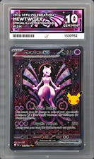 ACE 10 30th Mewtwo 151 /128 ex PERFECT Celebration Anniversary SIR Pokemon PSA picture