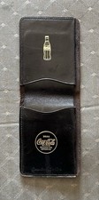 Vintage Coca-Cola Advertisement Genuine Leather Wallet picture