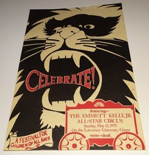 Lawrence University - The Emmett Kelly Jr. All-Star Circus 1975 Poster picture
