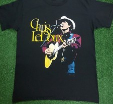 Vintage Chris Ledoux 91-92 Concert Tour Cotton Black All Size Unisex Shirt CC039 picture