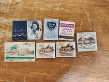 LOT OF GRAYS HARBOR WASHINGTON MATCHBOOKS ABERDEEN SHORES MOCLIPS picture