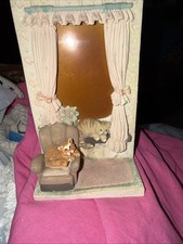 Vtg Russ 3-D Kitty Cat Standing Picture Frame 6” X 4” Too Cute picture