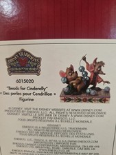 Jim Shore Disney Traditions Gus & Jaq Beads for Cinderelly #6015020 Enesco New picture