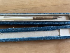 Antique Elmwood Pen Company Mother of Pearl Dip Pen / VELVET CASE picture