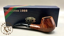1985 Comoy’s Christmas Unsmoked H16 Hand Cut NOS Pipe w/ Original Box picture