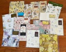 Lot 13 Vintage 1960-1980s Wedding & Engagement Gift Wrap & Ensemble Packs picture