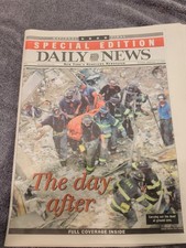 New York Daily News Newspaper Sep 13,2001 THE DAY AFTER SPECIAL EDITION picture